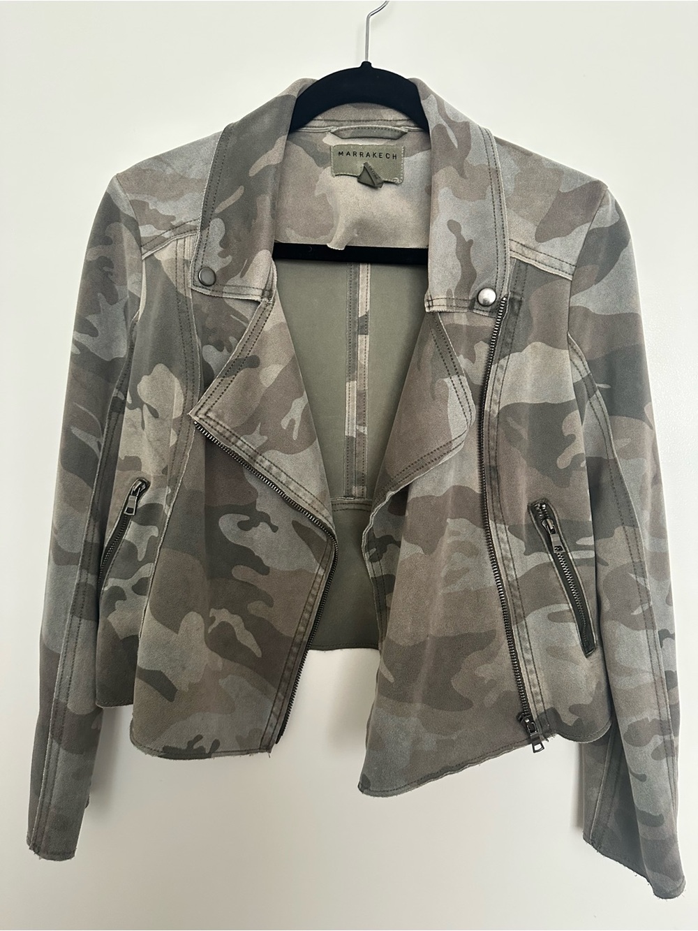 Marrakech Women's Camouflage Moto Jacket